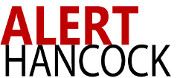 an image of the Hancock County Alerts logo